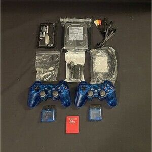 Ps2 Playstation 2 Accessories Kit 4TB Drive Wireless Controllers